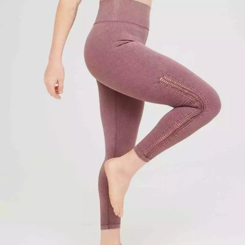AERIE Offline Seamless Macrame High Waisted Leggings